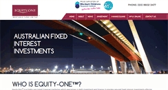 Desktop Screenshot of equity-one.com